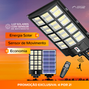 Pague 2 e leve 4 - Luz Solares com Sensor de Movimento