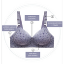 Sutiã Reforçado Sem Aro com Bojos Grandes Florida